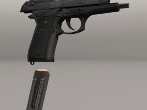 Modern soldiers us soldier 2 and m4 beretta Model 3D