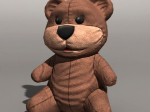 Toys 01 bear 3D 模型