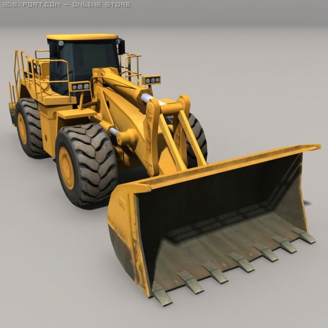 Loader 988h Modelo 3D .c4d .max .obj .3ds .fbx .stl .blend 