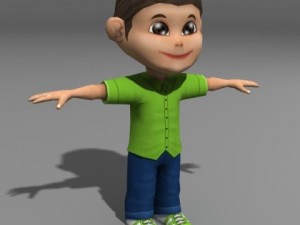 Kid 3D 모델