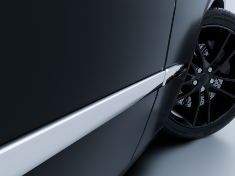Muscle Car 1 3D Model