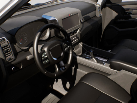 Pickup Truck 1 - Game Ready Vehicle 3D-Modell