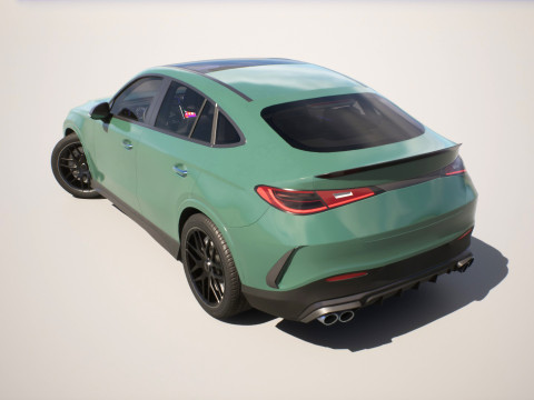 Coupe SUV - Game Ready Vehicle 3D-Modell