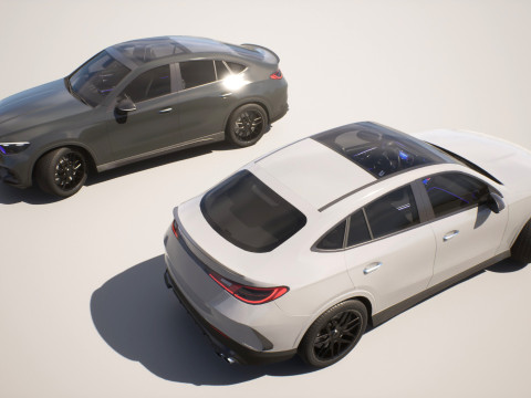 Coupe SUV - Game Ready Vehicle 3D-Modell