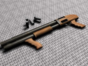 shotgun 3D 模型