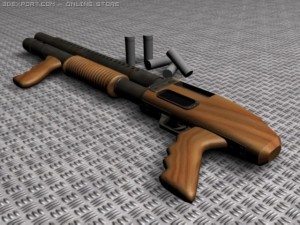 shotgun 3D 模型