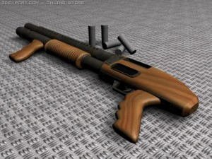 shotgun 3D Model