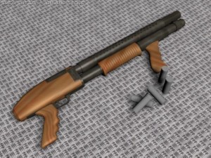 shotgun 3D 模型