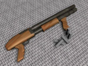 shotgun 3D Model