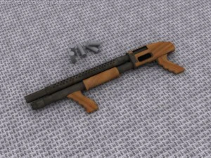shotgun 3D Model