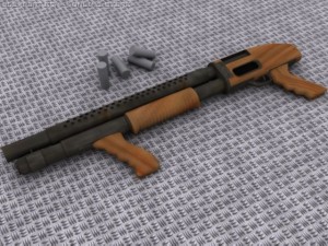 shotgun 3D 模型