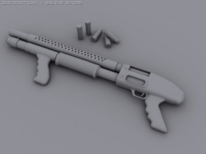 shotgun 3D 模型
