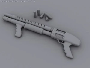 shotgun 3D Model
