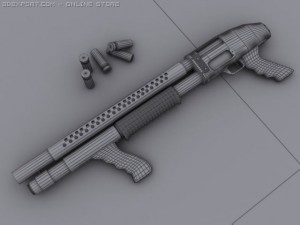 shotgun 3D 模型