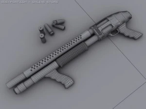 shotgun 3D Model