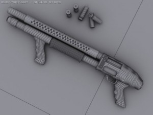 shotgun 3D 模型