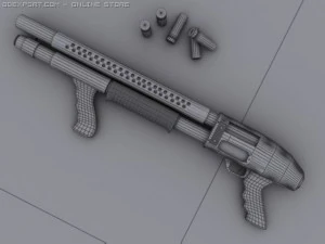 shotgun 3D Model