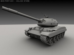millitarytank 3D मॉडल