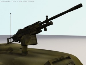 millitarytank 3D मॉडल