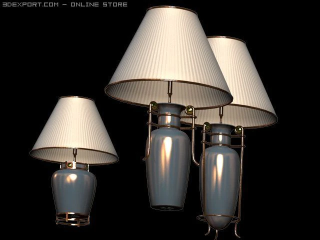 lamp 3D Model .c4d .max .obj .3ds .fbx .stl .blend