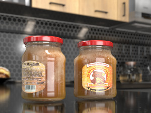 buckwheathoneyjar Modelo 3D
