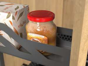 buckwheathoneyjar Modelo 3D