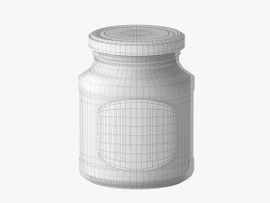 buckwheathoneyjar Modelo 3D