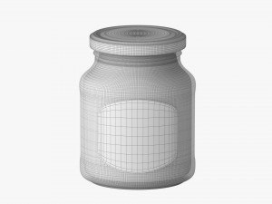 buckwheathoneyjar Modelo 3D