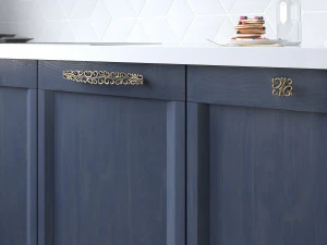 furniture handles set 3D Model