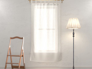 curtain a2 3D Model