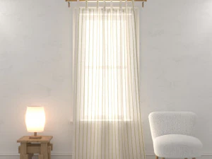 curtain a1 3D Model
