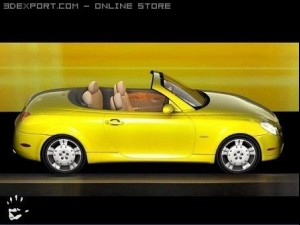 lexus sc 430 Model 3D