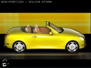 lexus sc 430 Modelo 3D
