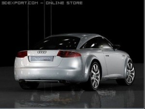 audi nuvolari quattro Model 3D