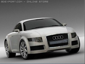 audi nuvolari quattro 3Dモデル