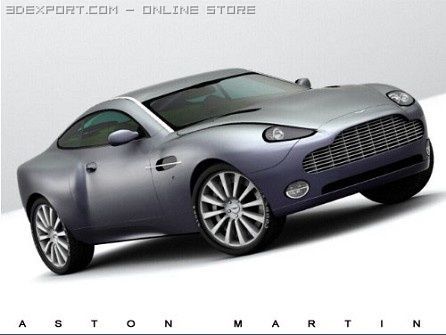 aston martin 3D 模型 .c4d .max .obj .3ds .fbx .stl .blend 