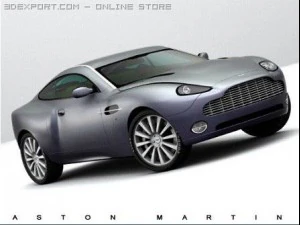 aston mart&iacute;n Modelo 3D