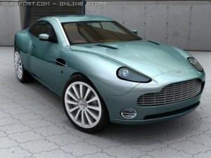 aston martin 3D 模型