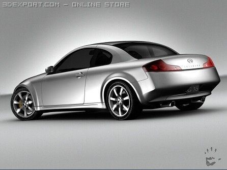 infinity g35 coupe Modelo 3D .c4d .max .obj .3ds .fbx .stl .blend 