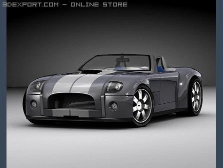 ford cobra 2004 3D Model .c4d .max .obj .3ds .fbx .stl .blend 