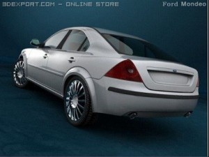 ford mondeo 3D 模型