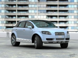 audi pp quattro 3D Model