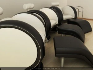 leather chair 3D Model