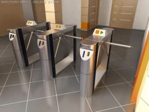 turnstile 3D Model