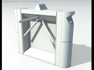 turnstile 3D Model