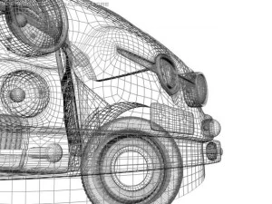 fiat 500 3D Model