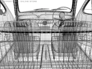 fiat 500 3D Model