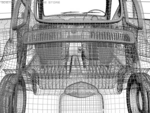 fiat 500 3D Model