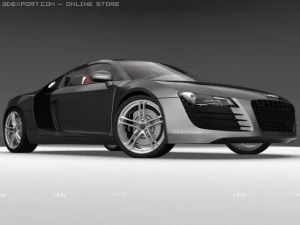 Ауди Р8 3D Модель
