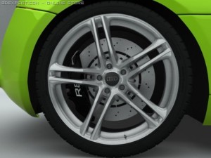 audi r8 3D Модель